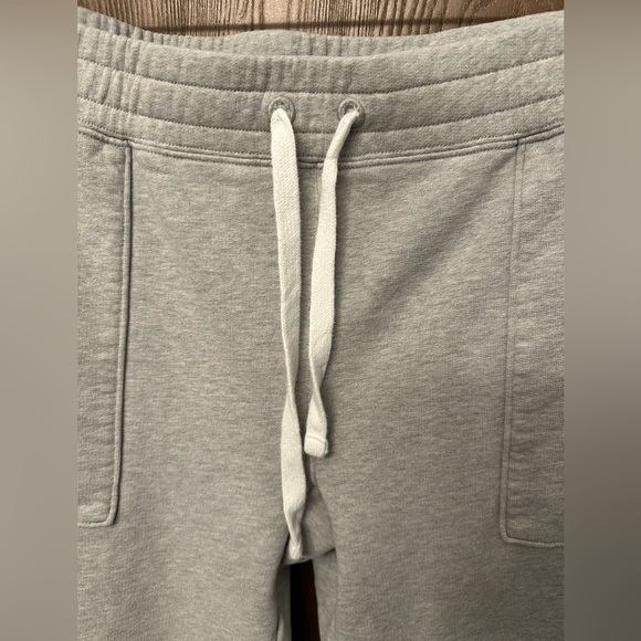 Frame Vintage Sweatpants Front Pockets Drawstring Gris Heather Size Large - Picture 3 of 9